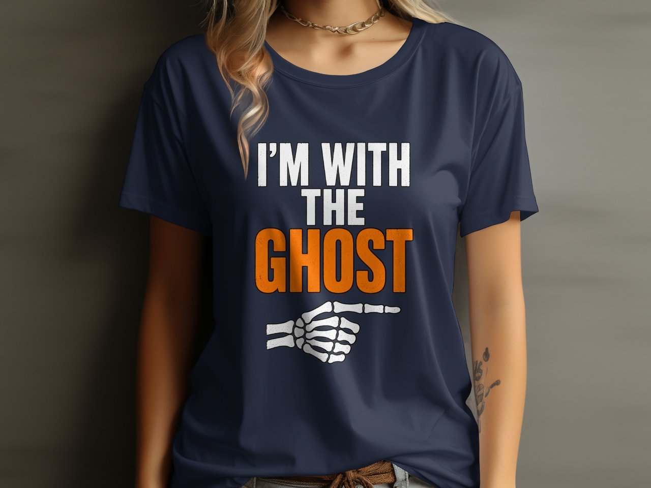 I'm With The Ghost Tee or Sweatshirt