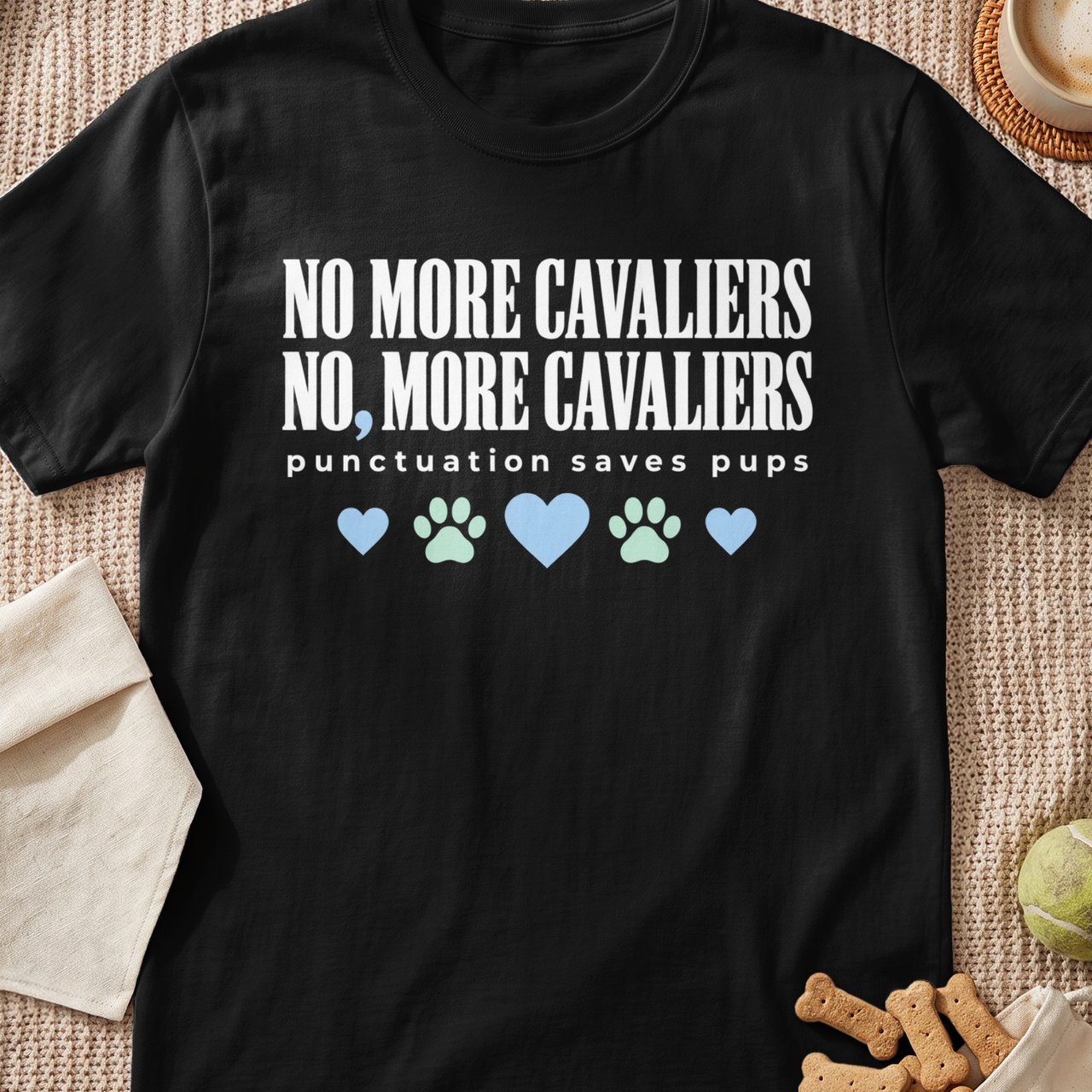 No More Cavaliers Dog Tee