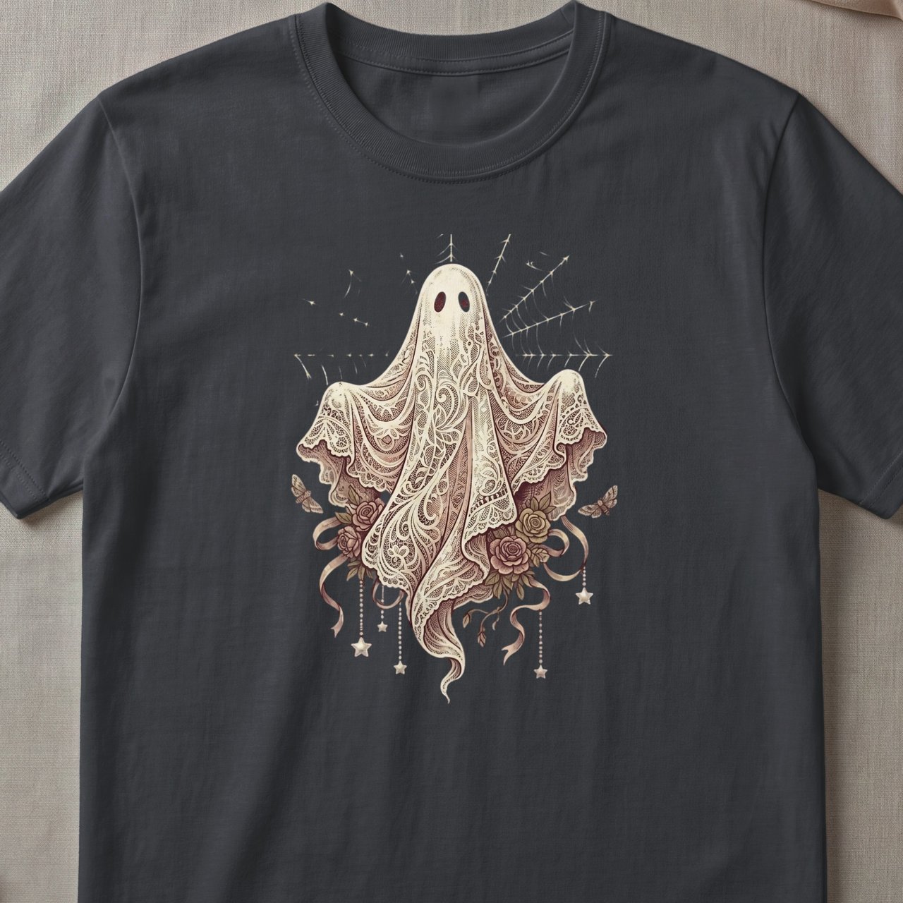 Vintage Lace Ghost Tee