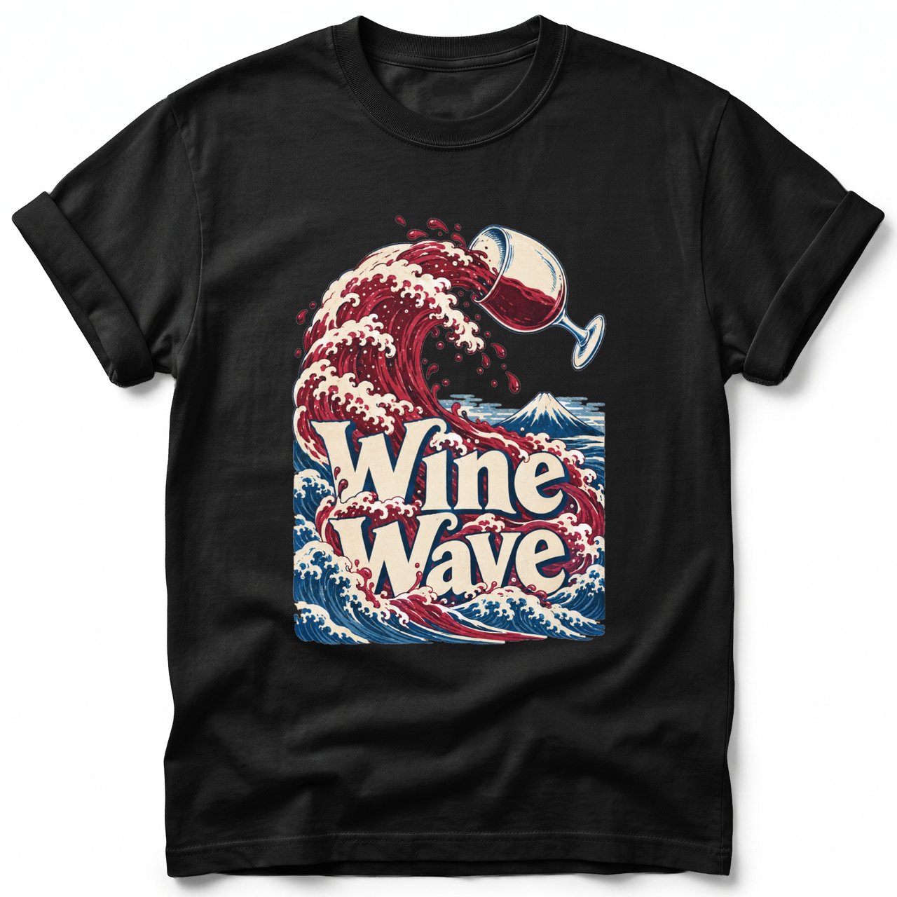 Wine Wave ~ Comfort Colors Premium Tee
