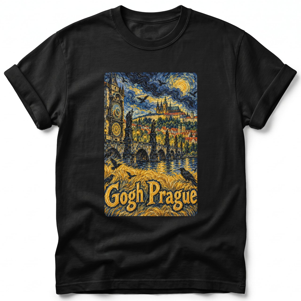Gogh Prague ~ Comfort Colors Premium Tee