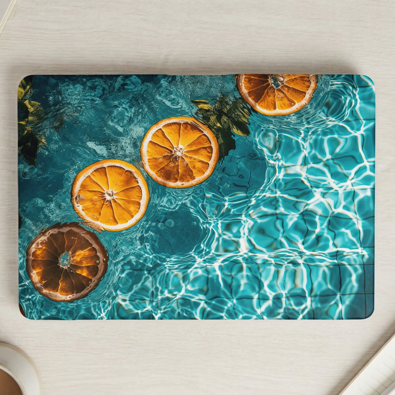Citrus Pool MacBook Case