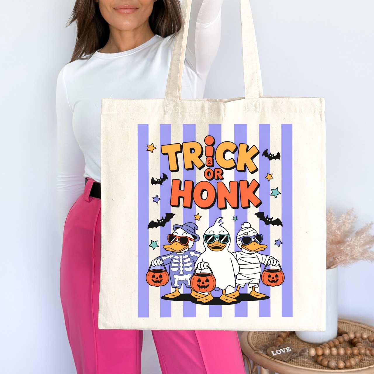 Trick or Honk Tote Bag