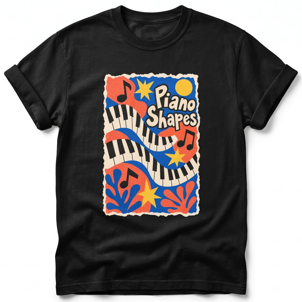 Piano Shapes ~ Comfort Colors Premium Tee