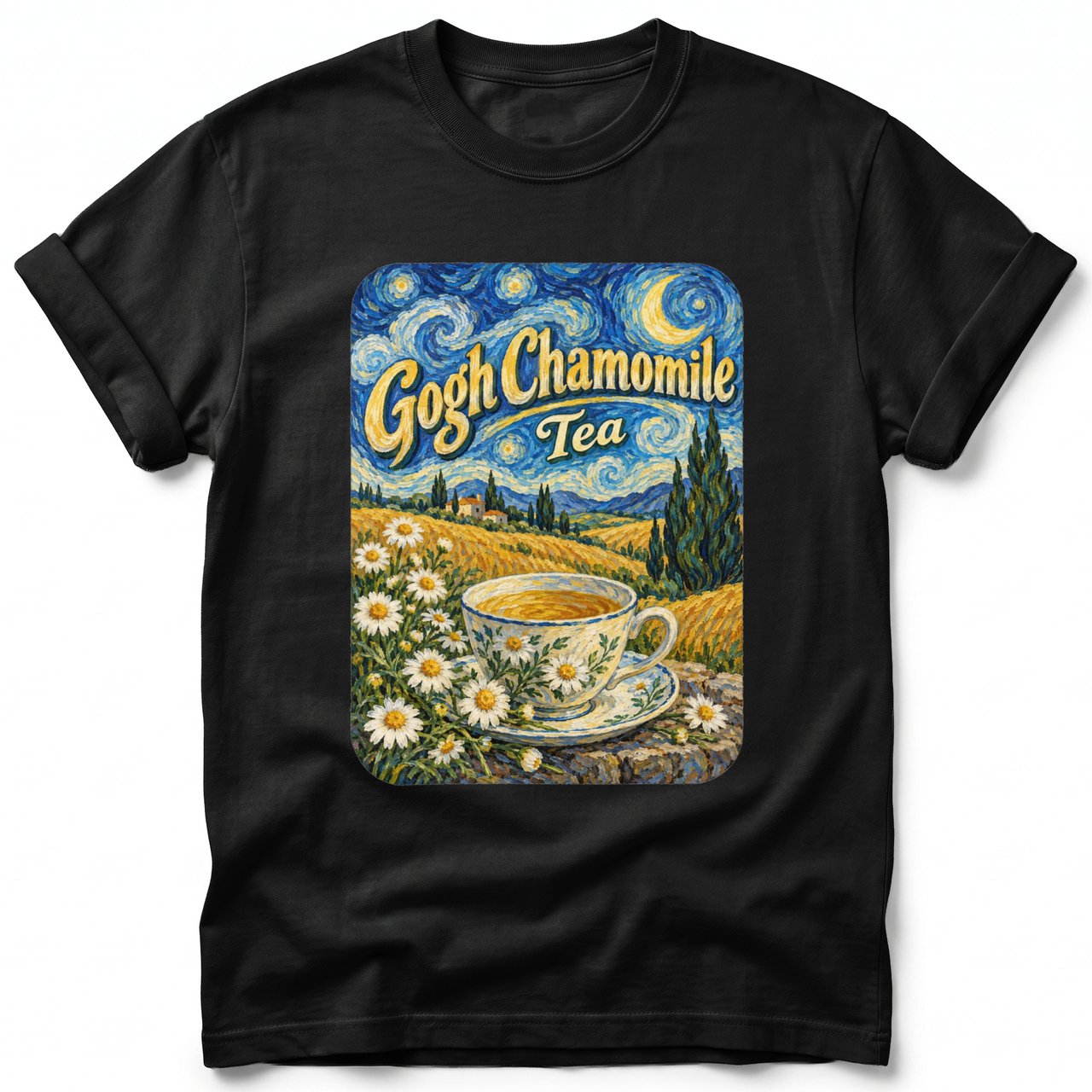 Gogh Chamomile ~ Comfort Colors Premium Tee