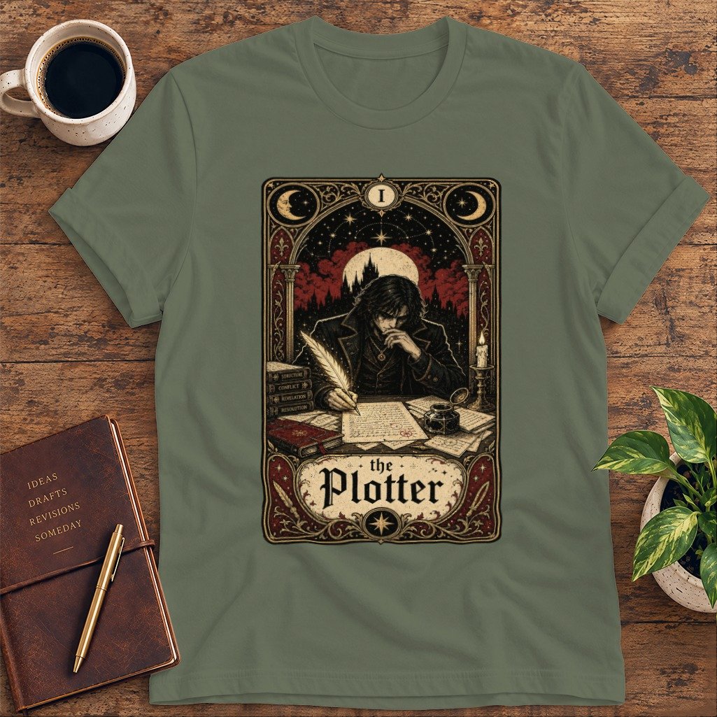The Plotter Tarot Softstyle Tee