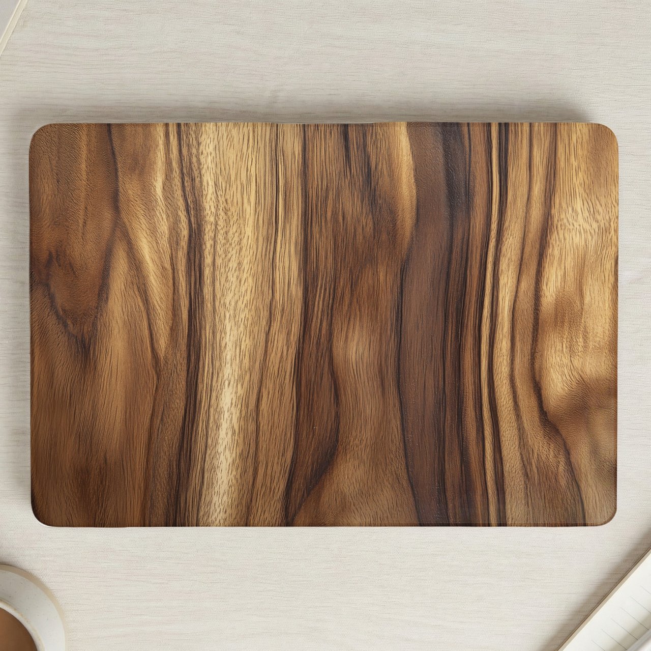 Rustic Wood Grain MacBook Case