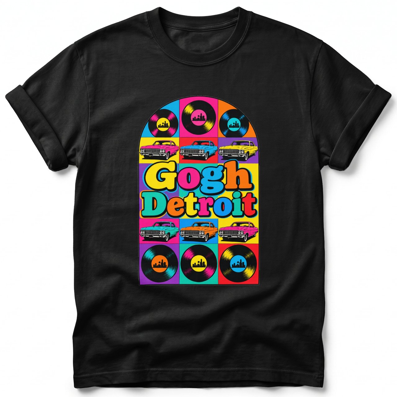 Gogh Detroit ~ Comfort Colors Premium Tee