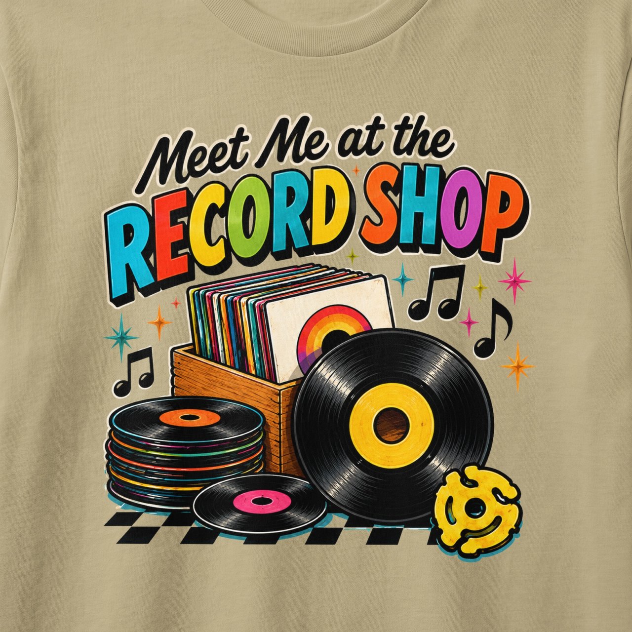 Meet Me at the Record Shop Tee