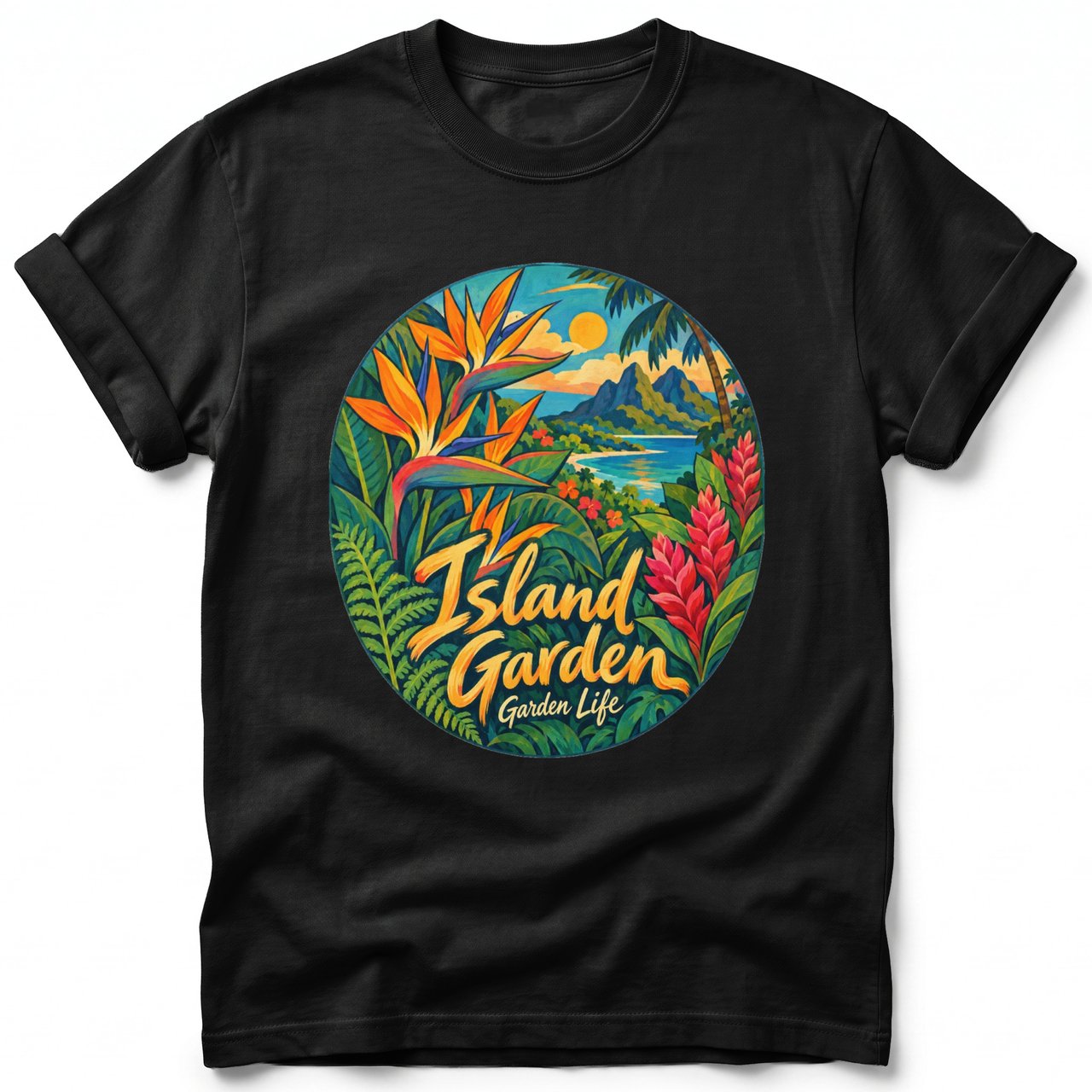 Island Garden ~ Comfort Colors Premium Tee