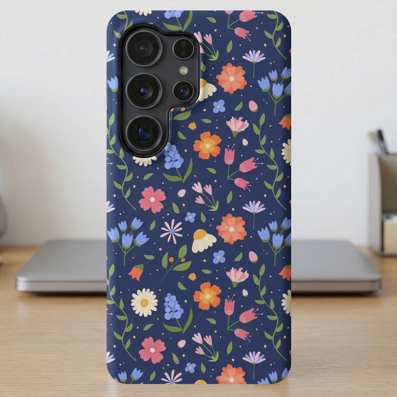 Midnight Wildflower MagSafe® Phone Case