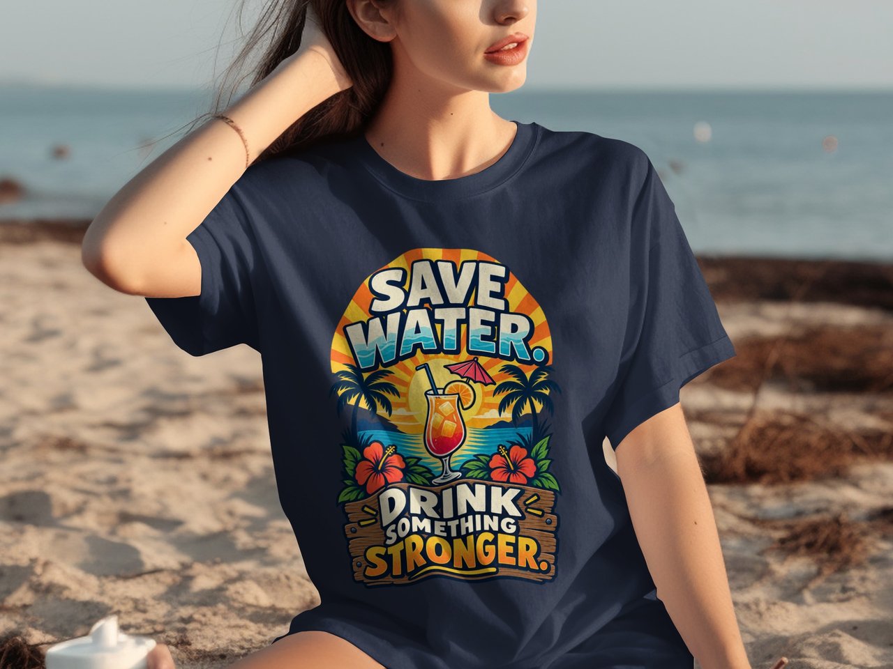 Save Water Drink Stronger Tee