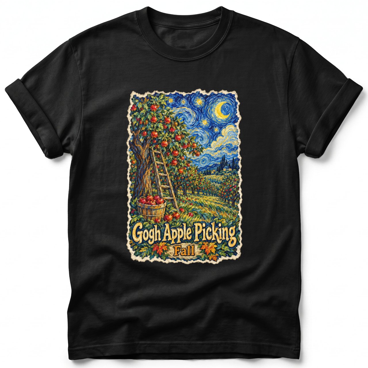 Gogh Apple Picking ~ Comfort Colors Premium Tee