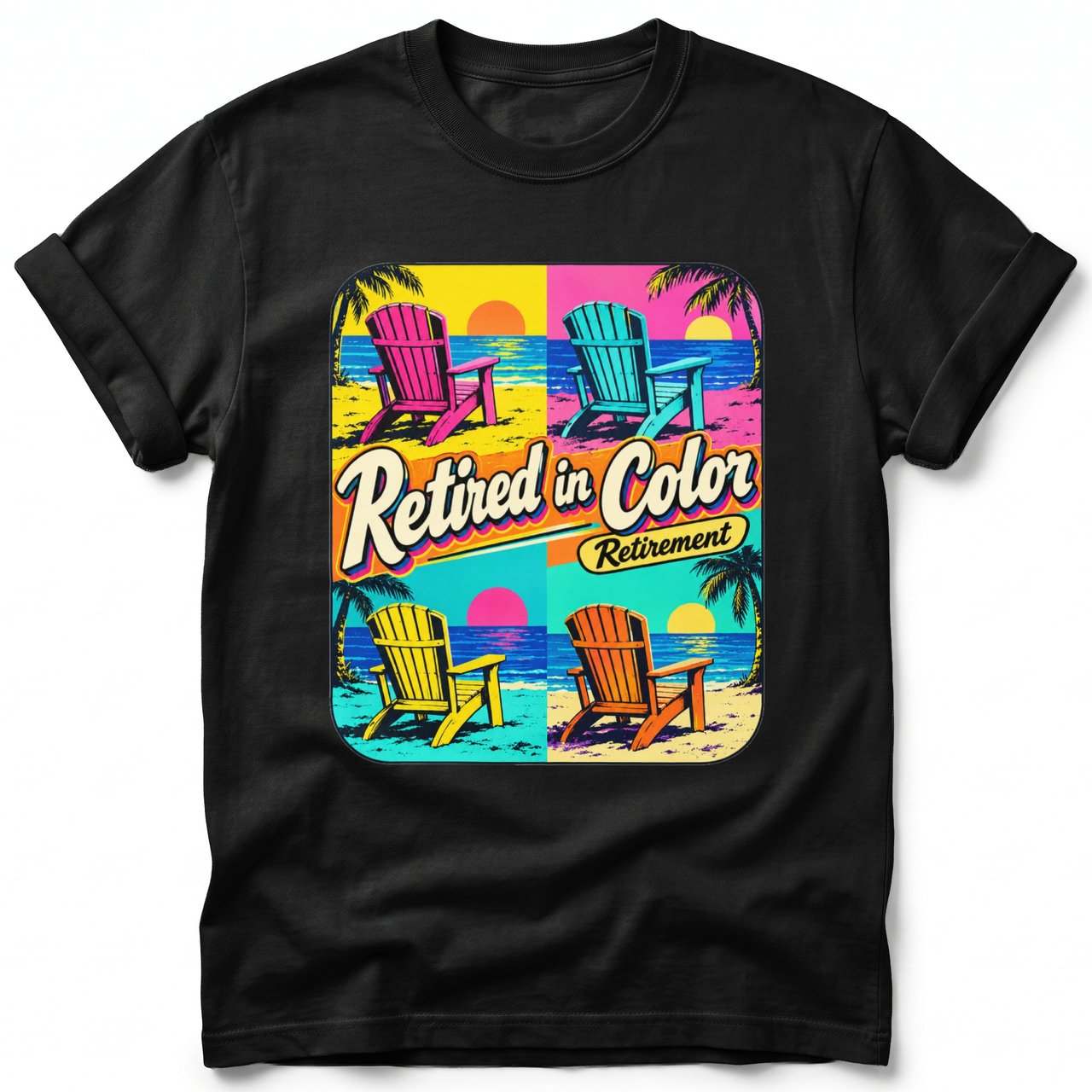 Retired in Color ~ Comfort Colors Premium Tee