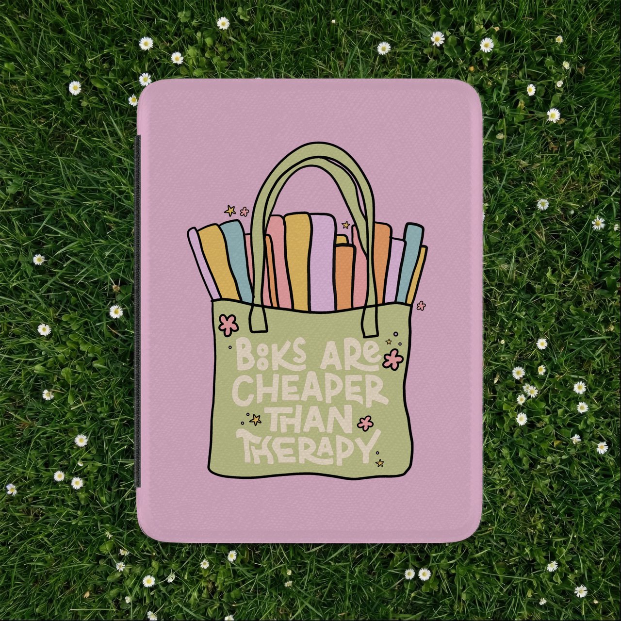 Books Are Cheaper Than Therapy Kindle Case