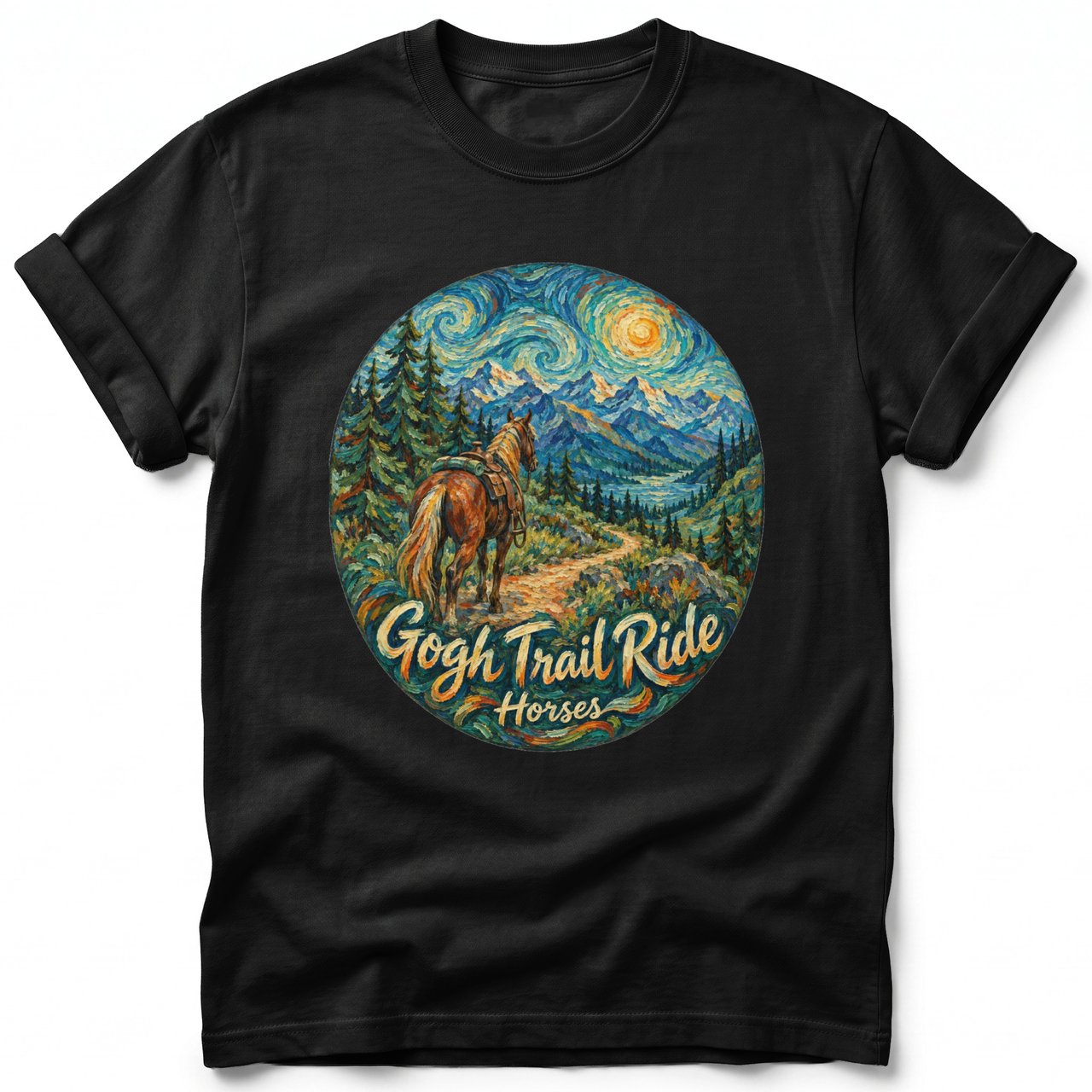 Gogh Trail Ride ~ Comfort Colors Premium Tee