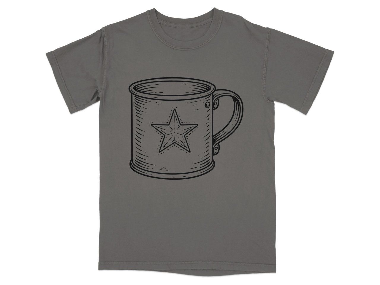 Rustic Star Heritage Graphic T-Shirt
