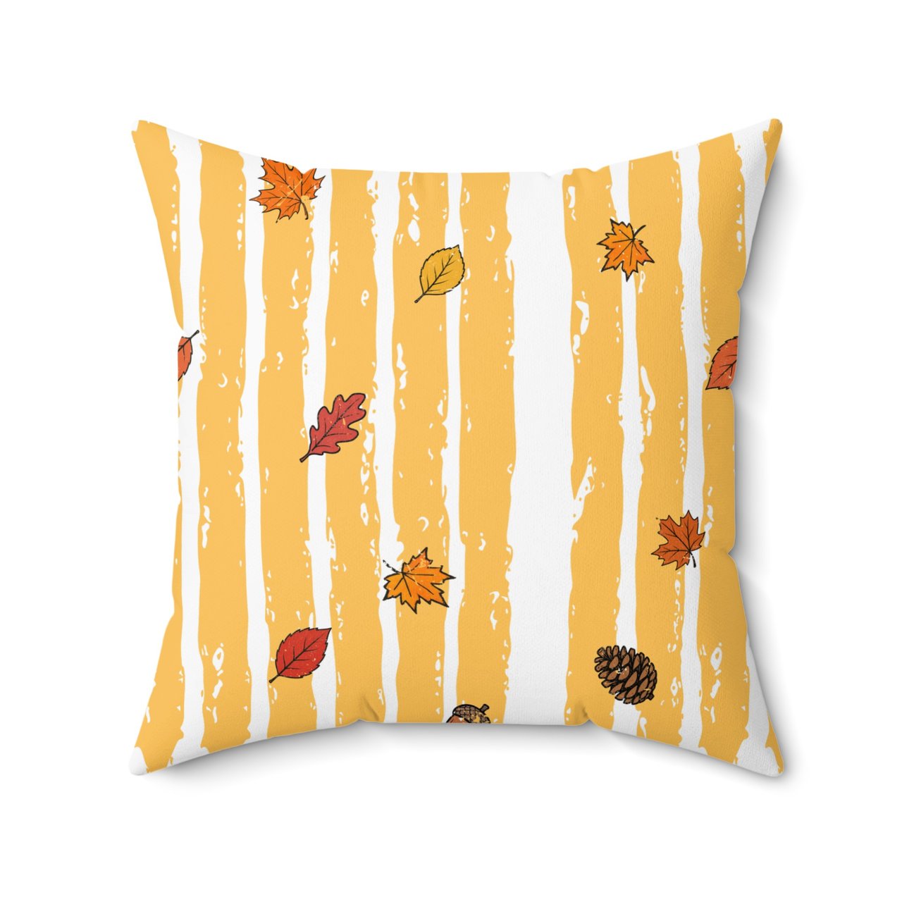Autumn Leaves Fall Decor Table Runner & Pillow Cases, Rustic Farmhouse Home Accent, Seasonal Harvest Gift