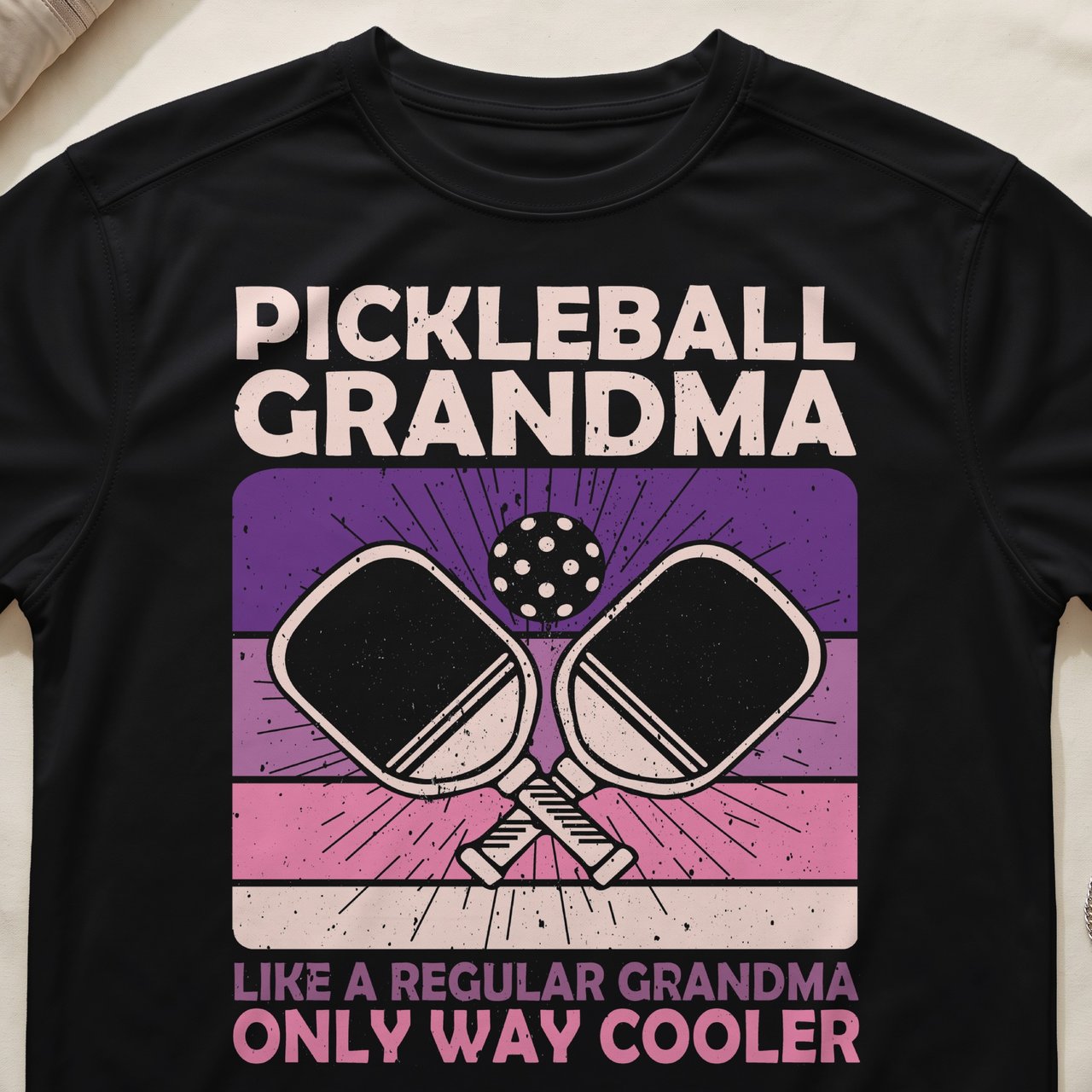 Pickleball Sport-Tek Performance Tee, Pickleball Grandma Like A Regular Grandma Only Way Cooler, Court Apparel