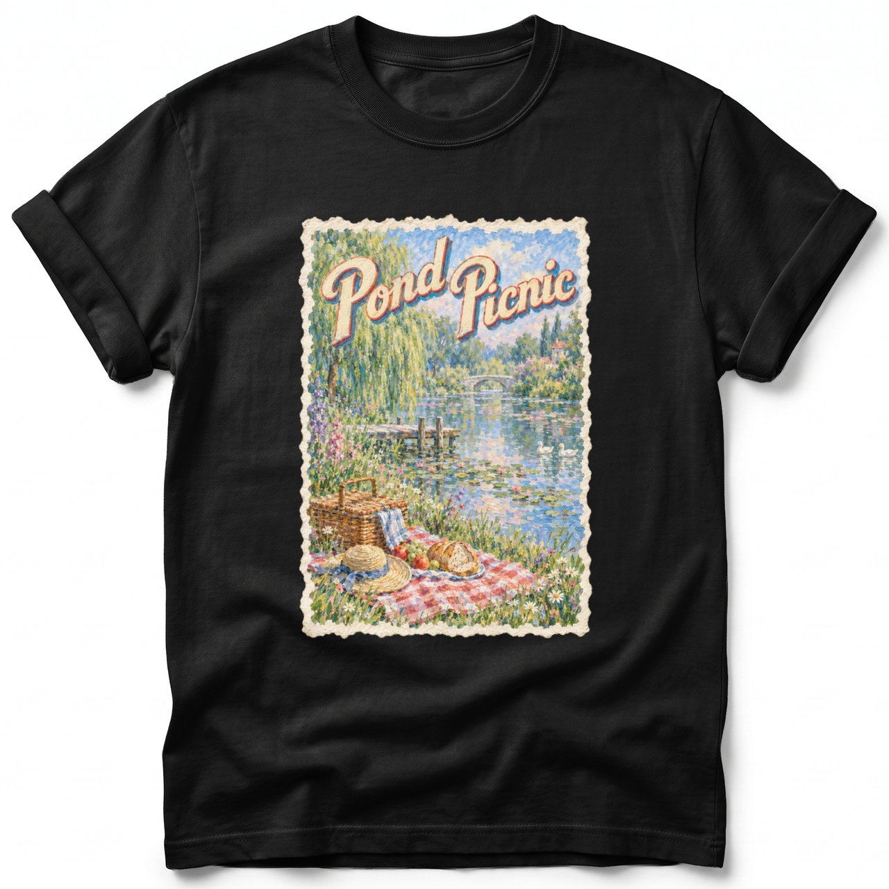 Pond Picnic ~ Comfort Colors Premium Tee