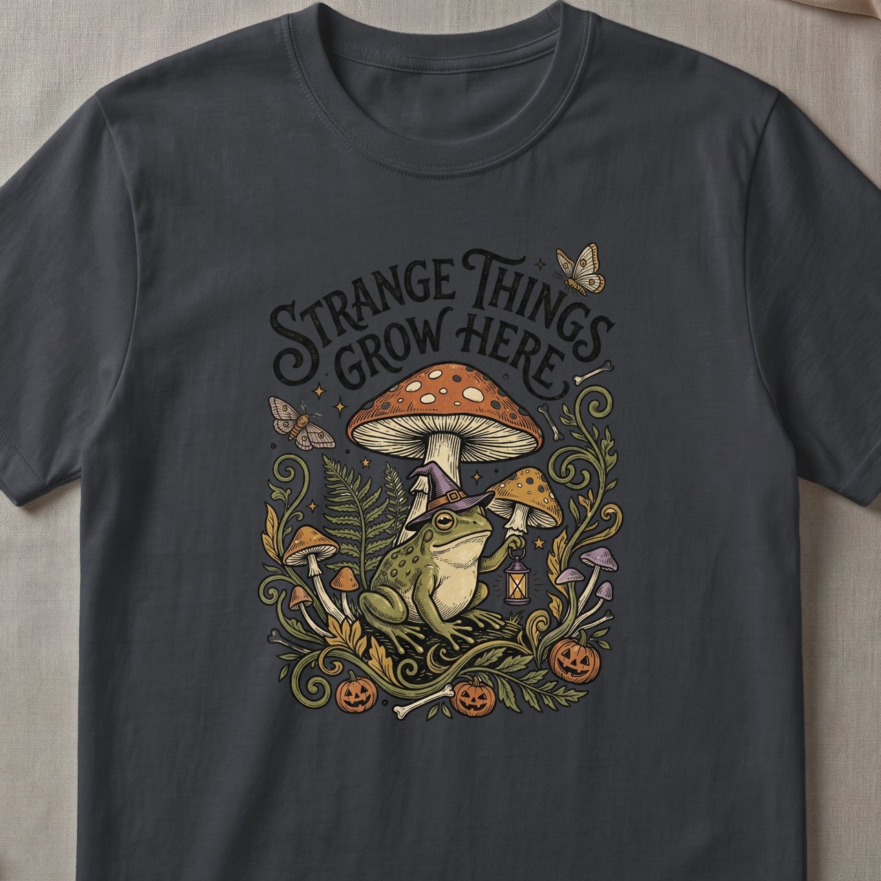 Strange Things Grow Here Tee