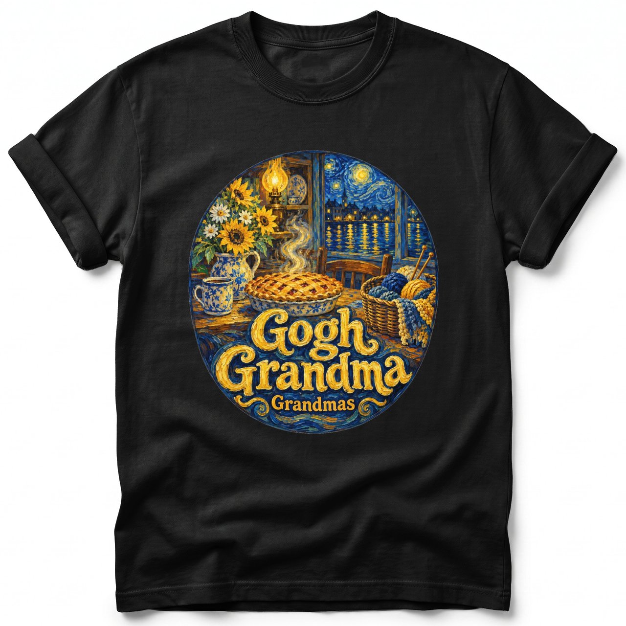 Gogh Grandma ~ Comfort Colors Premium Tee