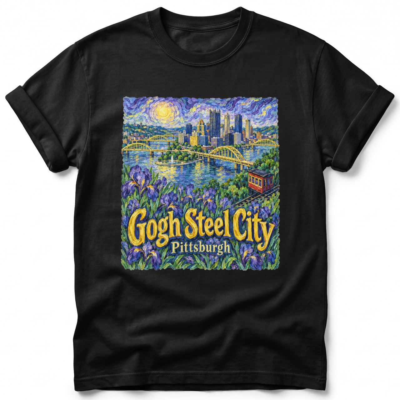 Gogh Steel City ~ Comfort Colors Premium Tee