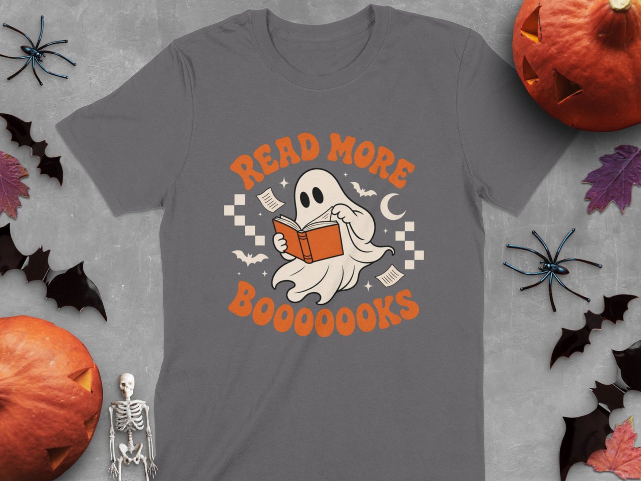 Read More Boooooks Ghost Tee