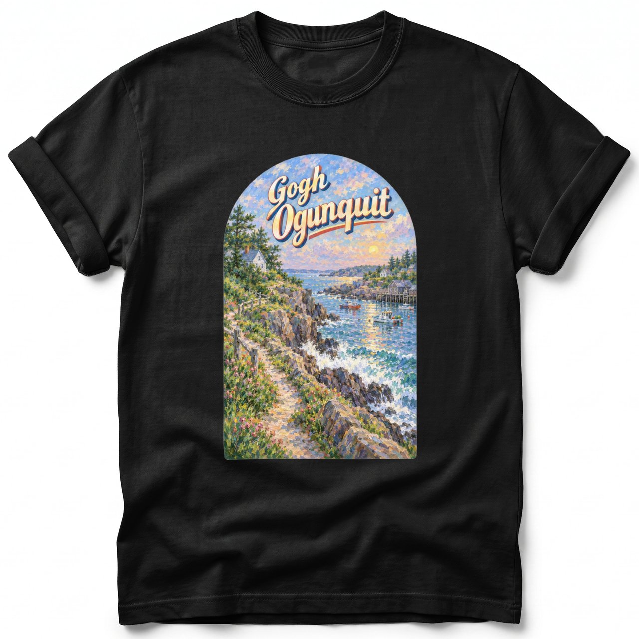 Gogh Ogunquit ~ Comfort Colors Premium Tee