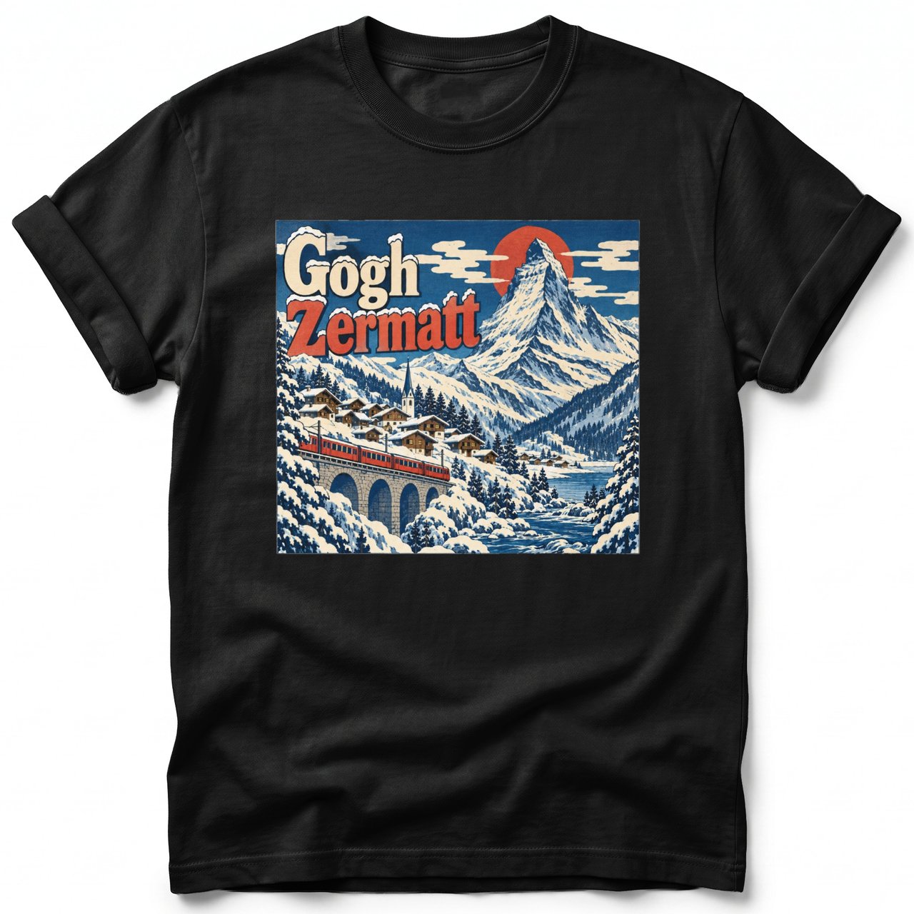 Gogh Zermatt ~ Comfort Colors Premium Tee