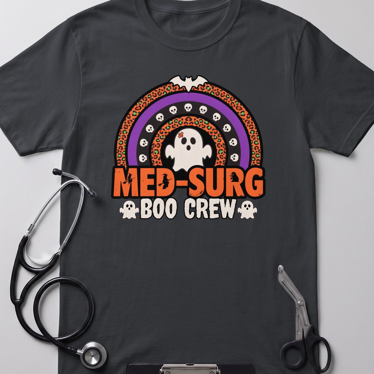 Med Surg Boo Crew Tee
