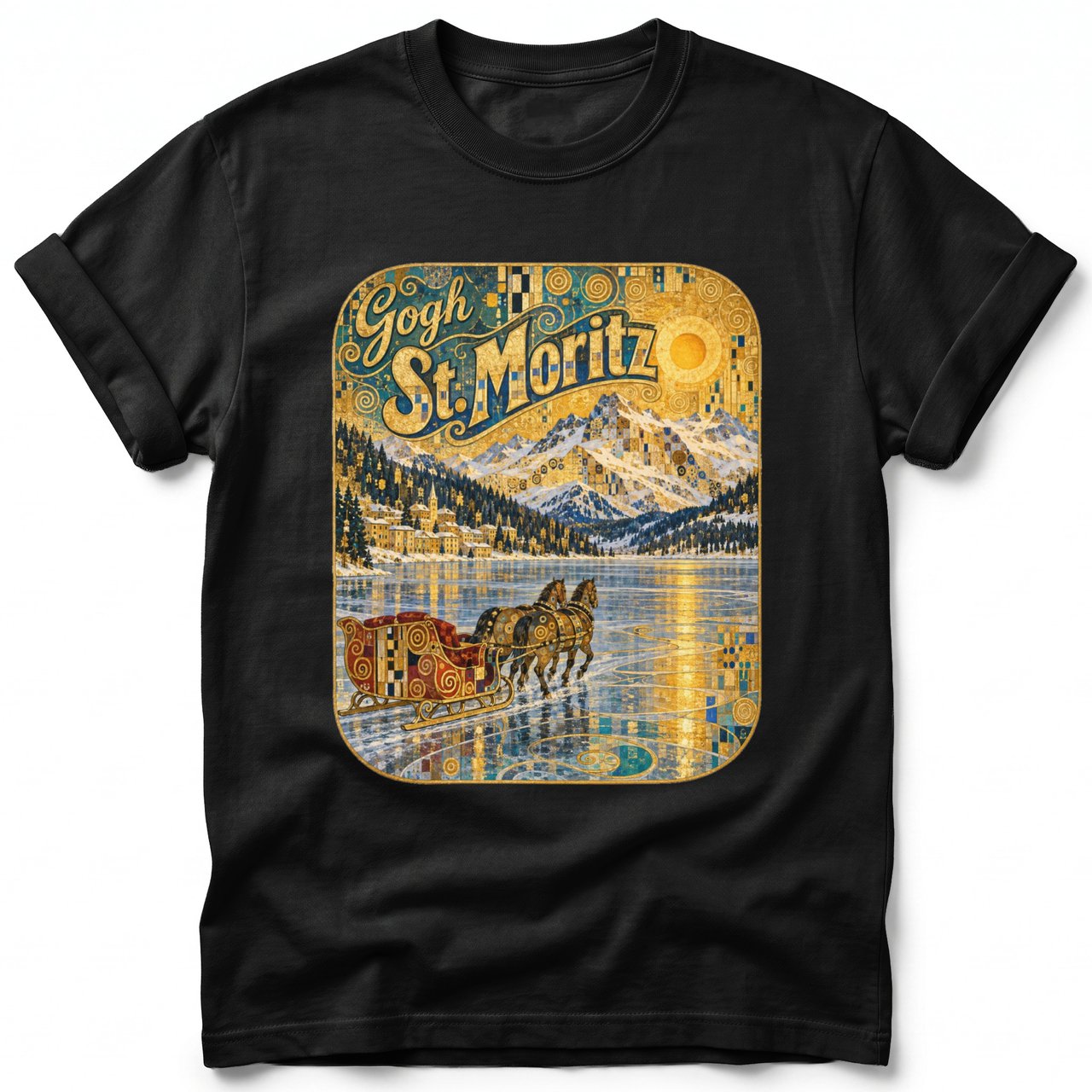 Gogh St. Moritz ~ Comfort Colors Premium Tee