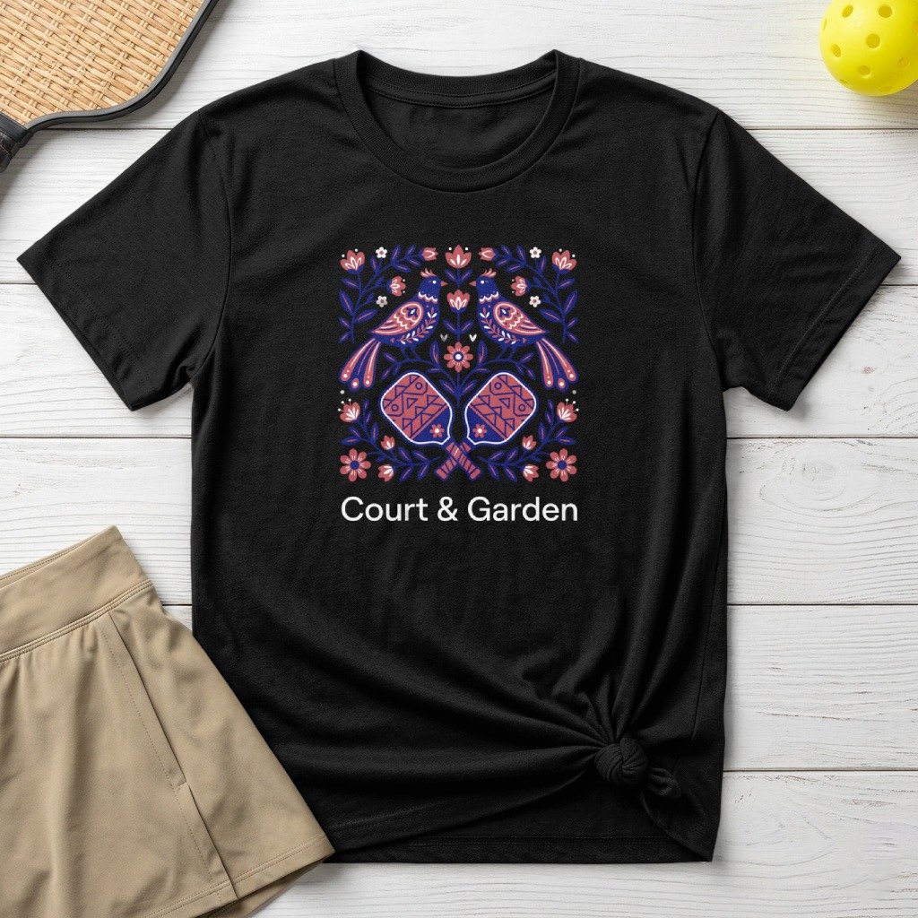 Court & Garden Pickleball Tee