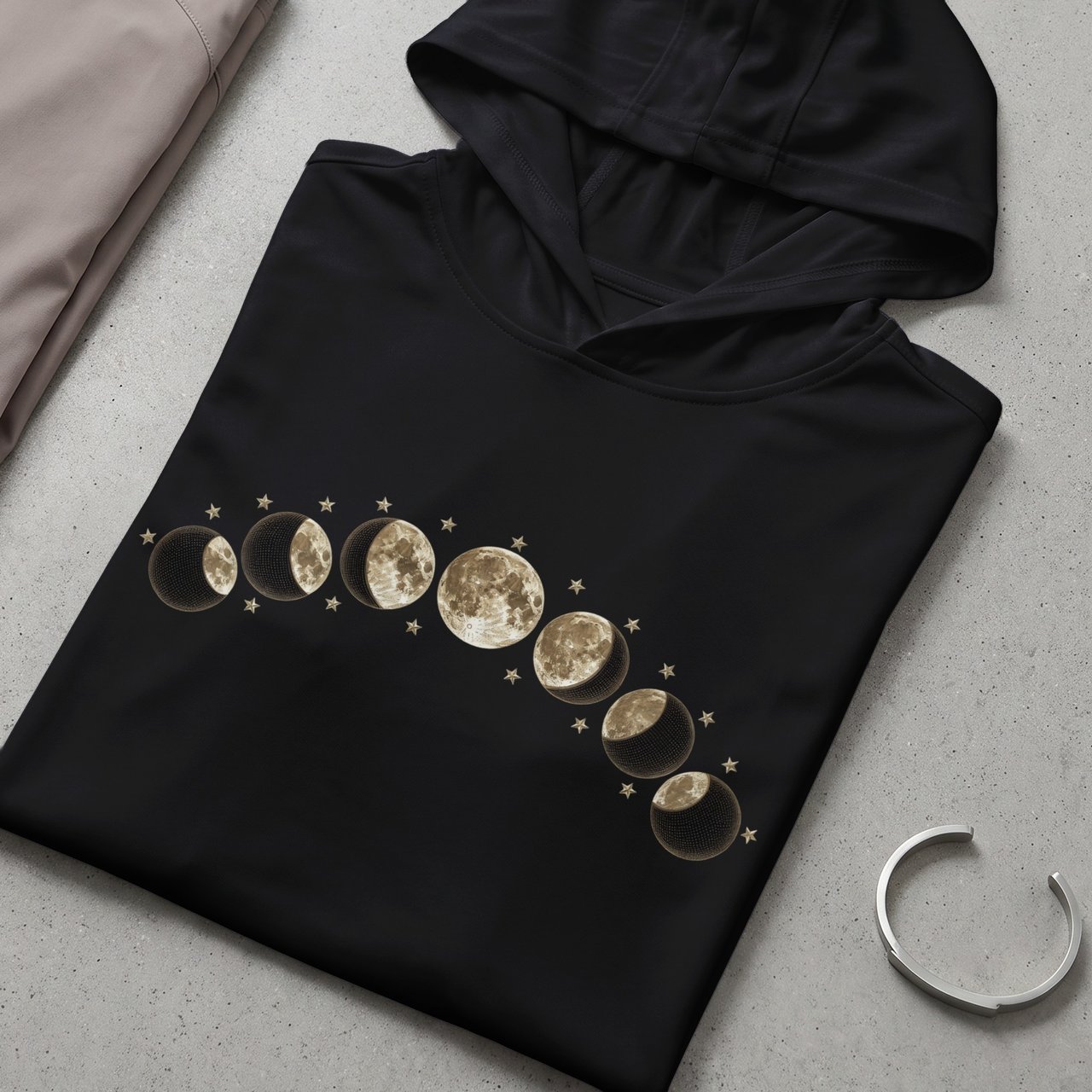 Vintage Moon Phases Hoodie