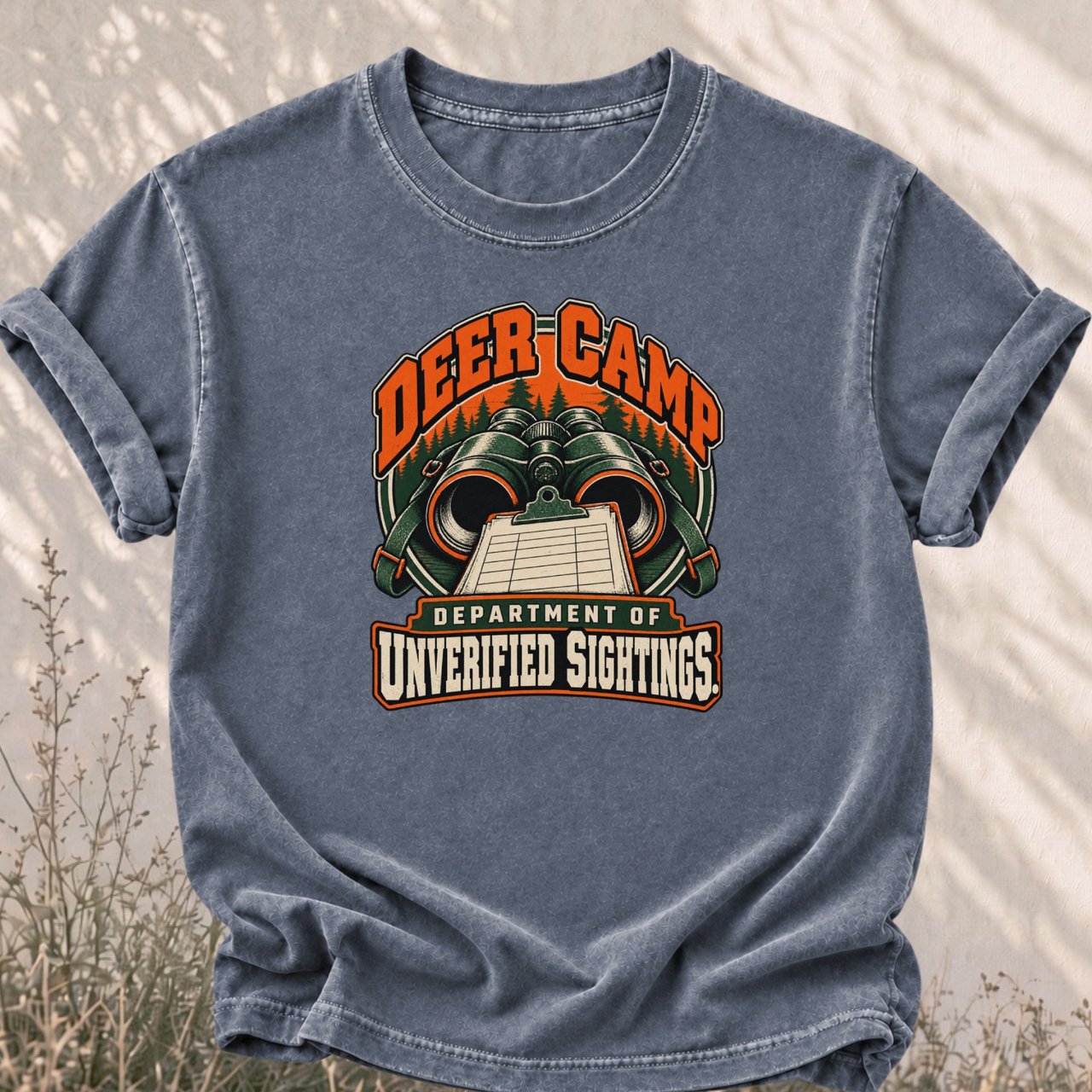 Deer Camp Unverified Sightings Tee