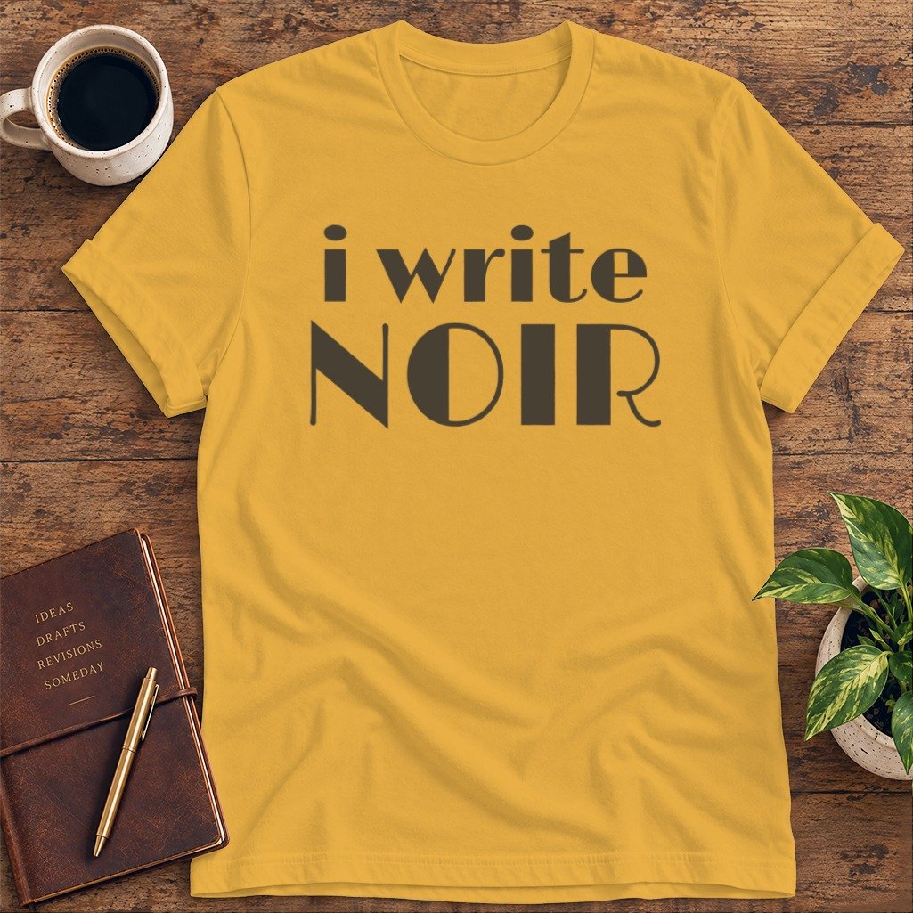 I Write Noir Softstyle Tee