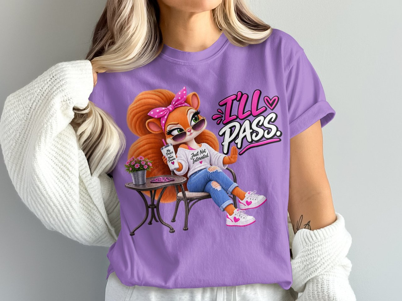 I'll Pass Sally the Squirrel Tee