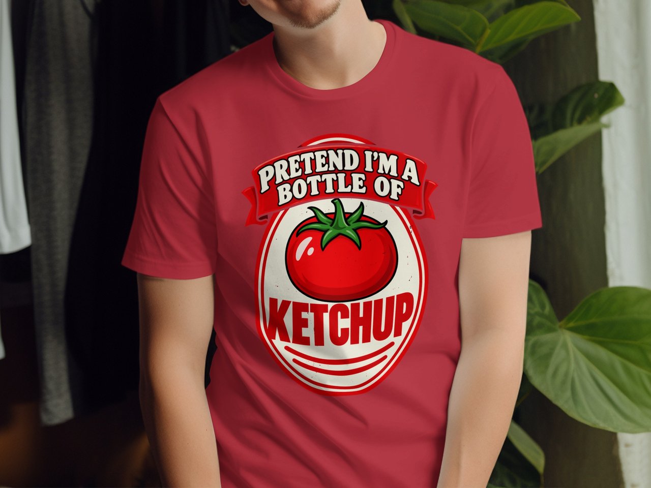 Pretend I'm A Bottle Of Ketchup Tee or Sweatshirt