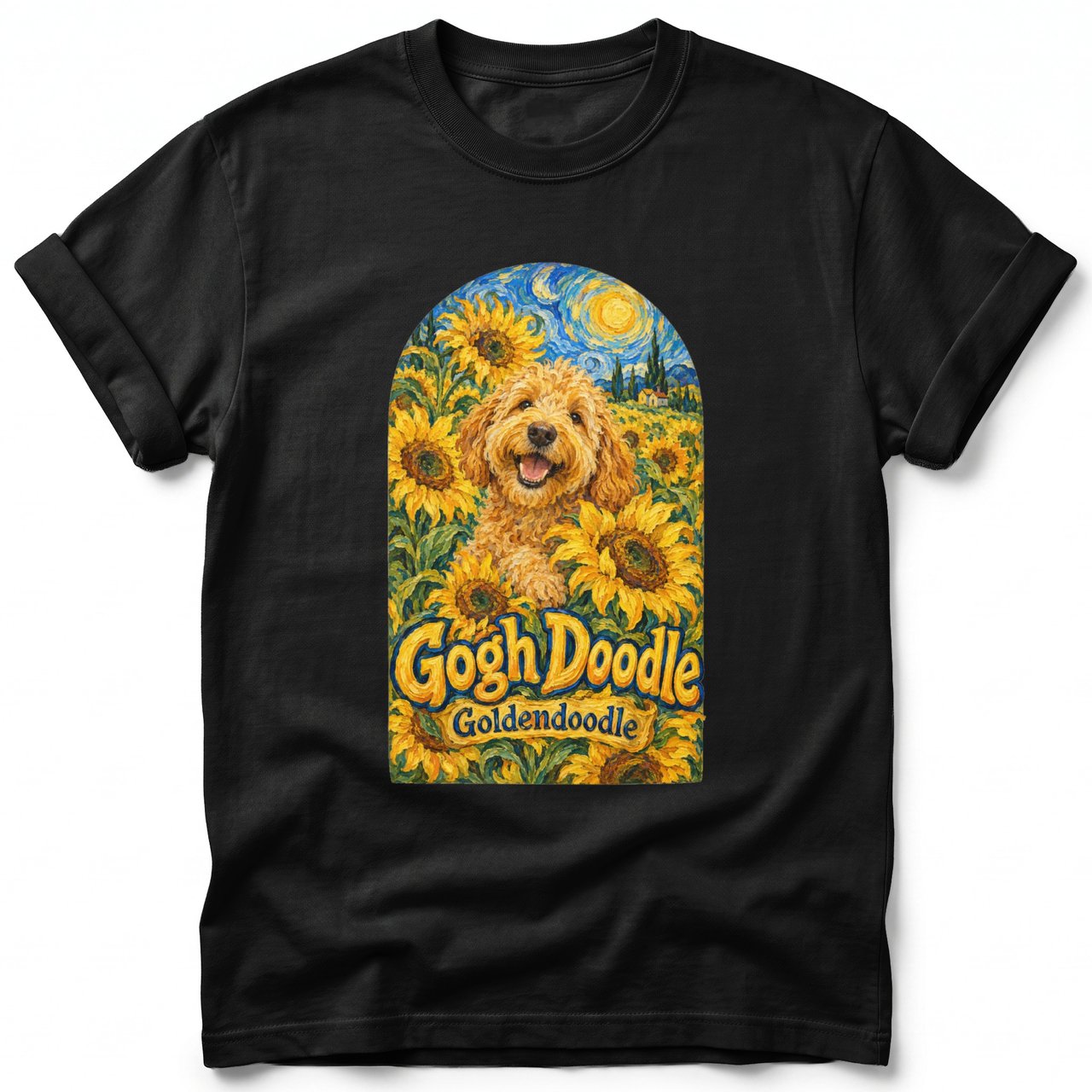 Gogh Doodle ~ Comfort Colors Premium Tee