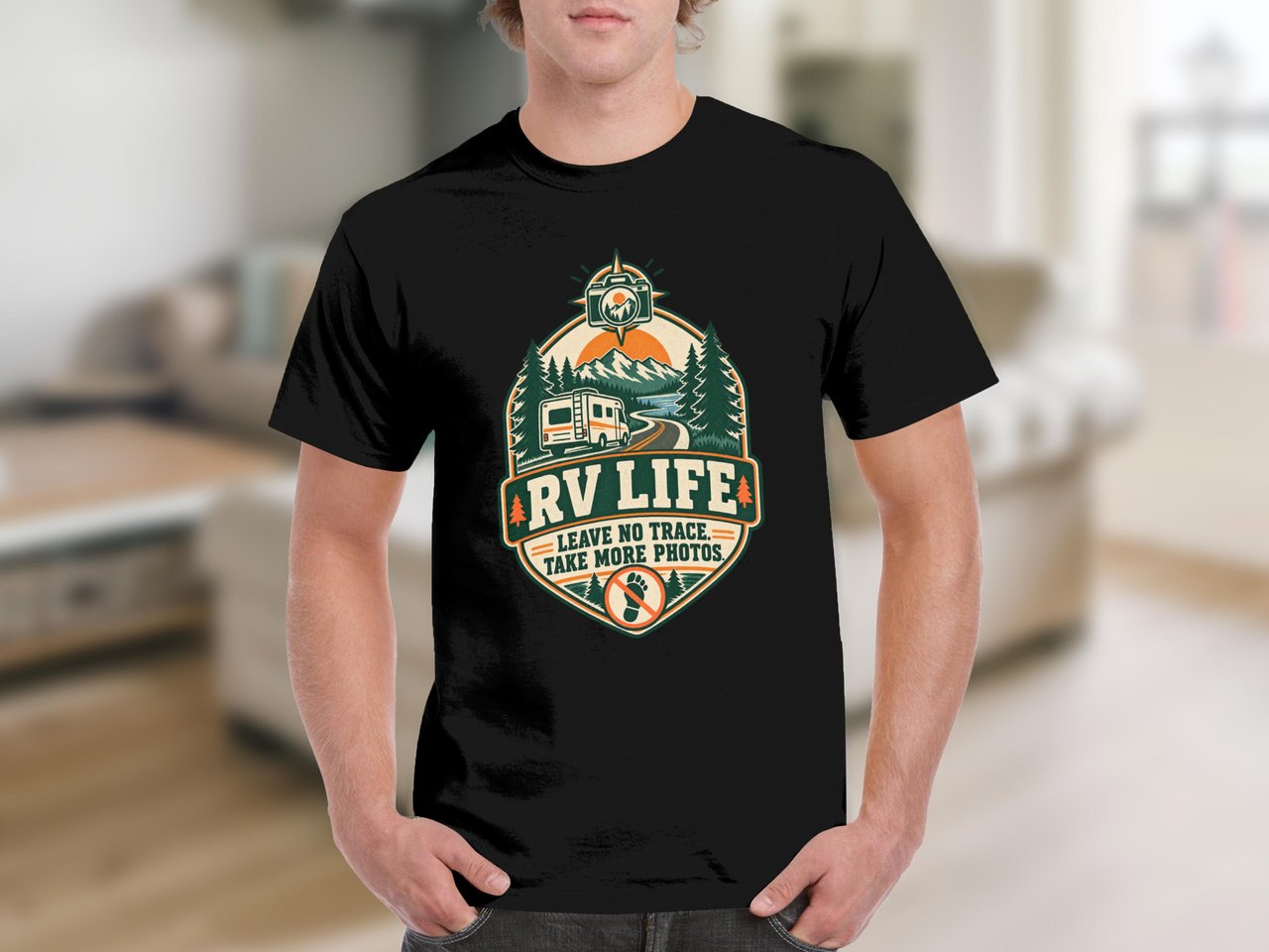 RV Life Leave No Trace Tee