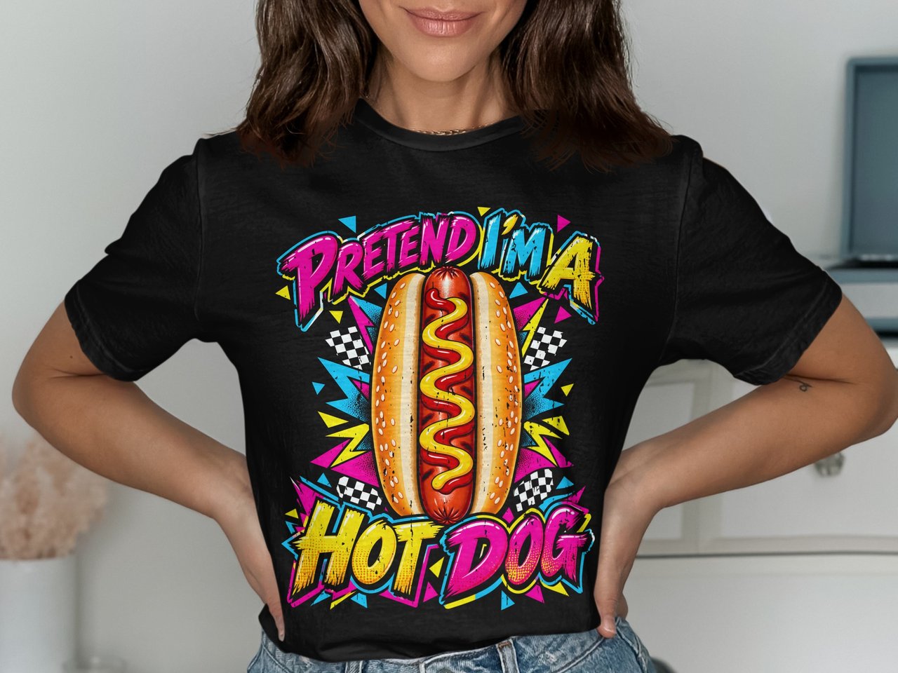 Pretend I'm A Hot Dog Tee or Sweatshirt