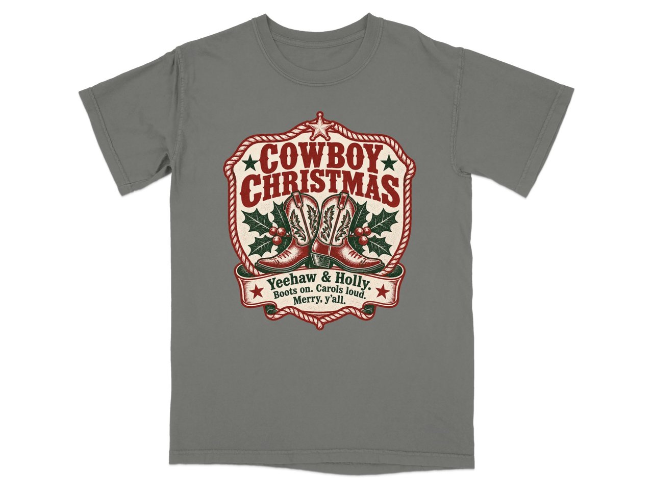Cowboy Christmas Tee