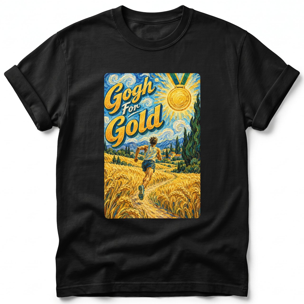 Gogh For Gold ~ Comfort Colors Premium Tee