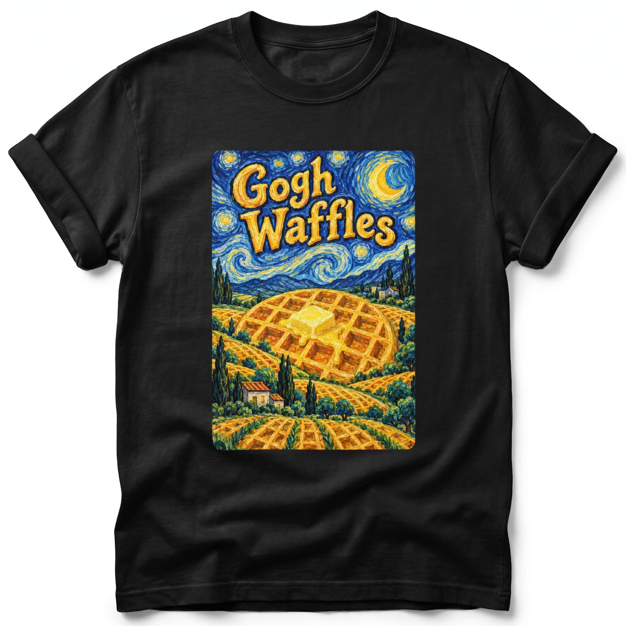 Gogh Waffles ~ Comfort Colors Premium Tee