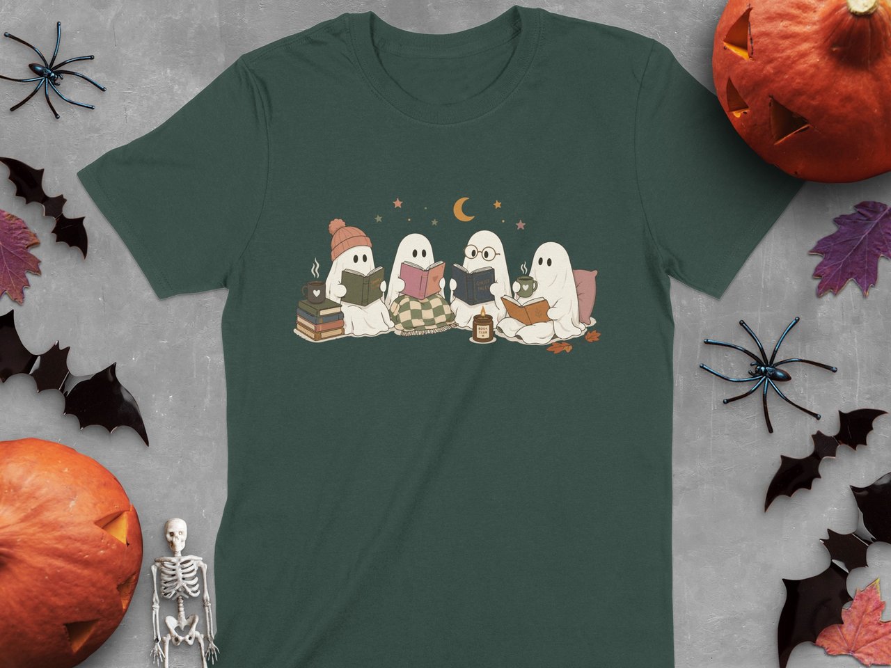 Cozy Ghost Book Club Tee
