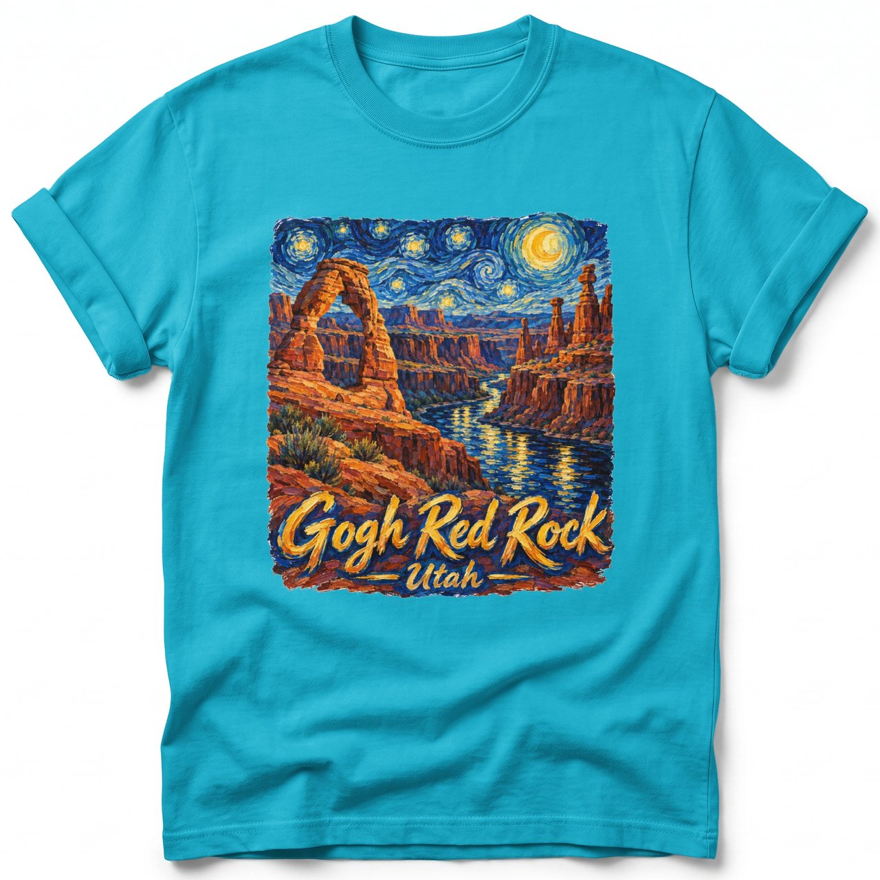 Gogh Red Rock ~ Comfort Colors Premium Tee