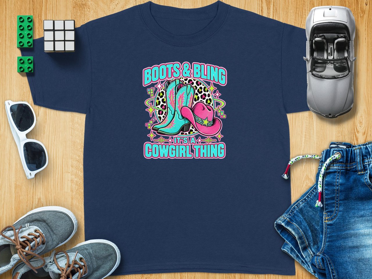 Boots And Bling Cowgirl Thing Tee