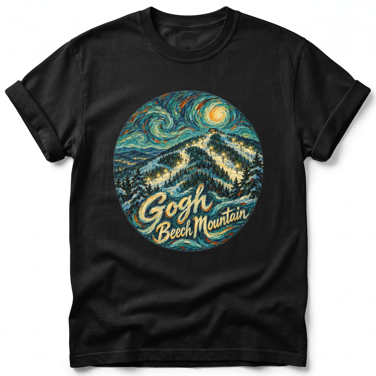 Gogh Beech Mountain ~ Comfort Colors Premium Tee