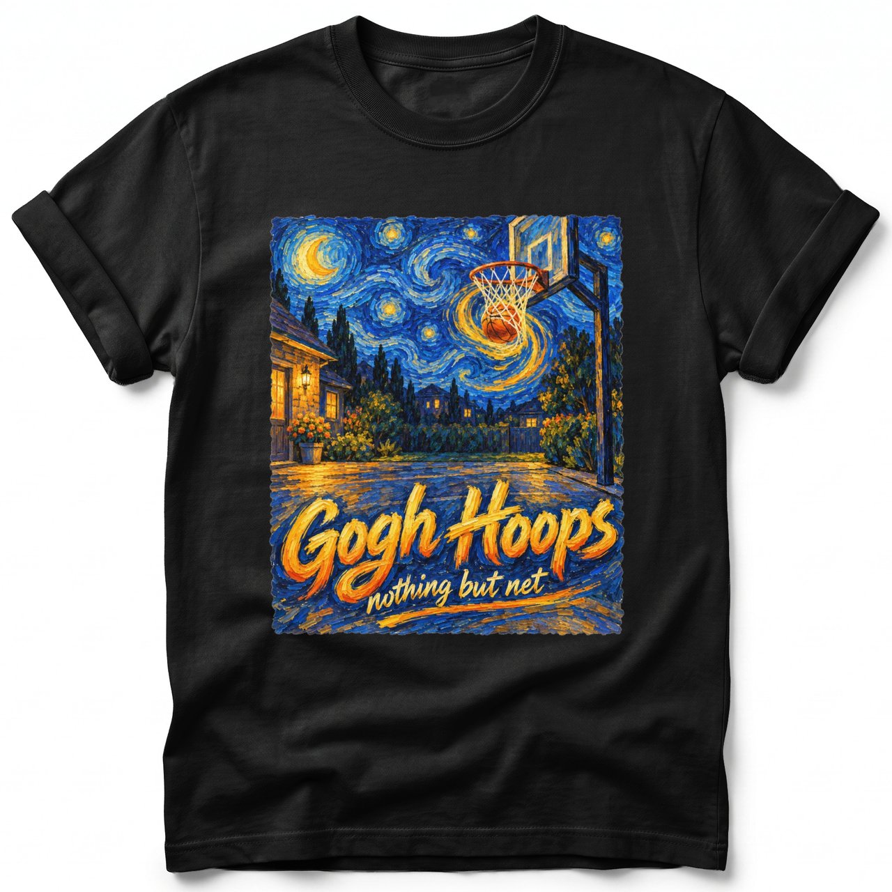 Gogh Hoops ~ Comfort Colors Premium Tee