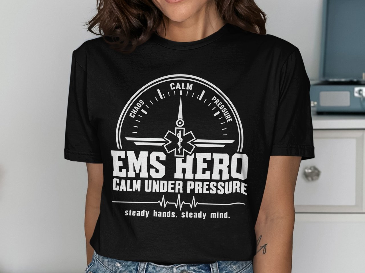 EMS Hero Calm Under Pressure Tee